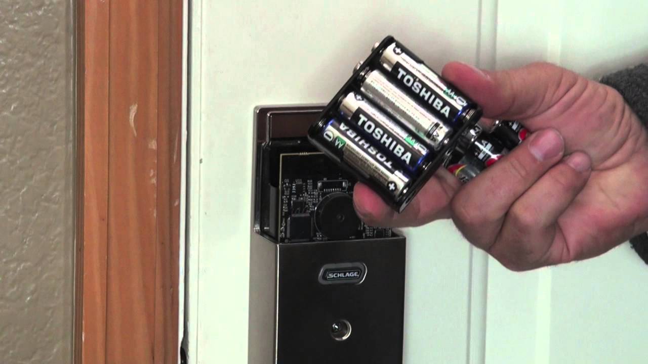 How to determine and prolong Schlage smart lock battery life