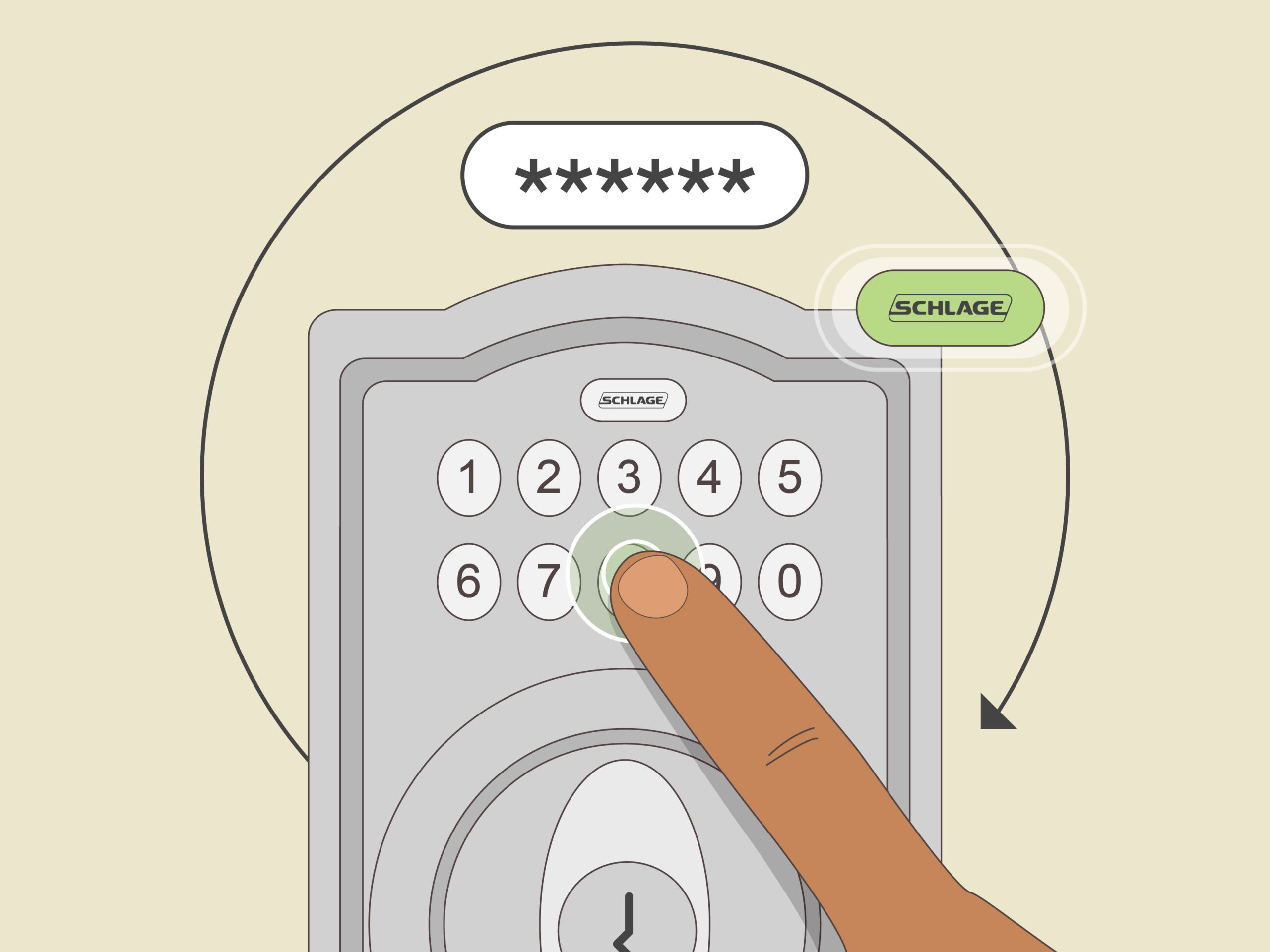 Reset Schlage Keypad Lock Without Programming Code Step 19 1 scaled