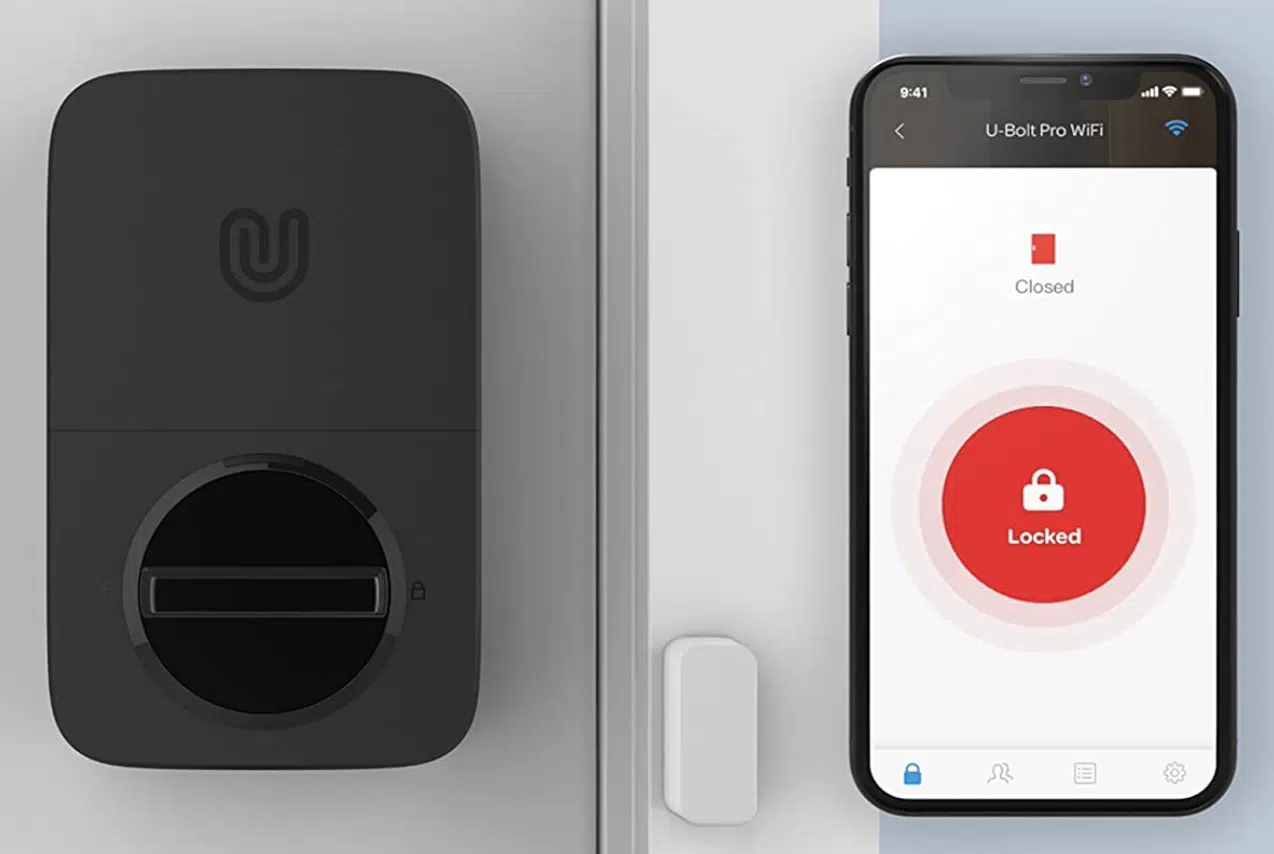 ULTRALOQ U Bolt Pro WiFi Smart Lock with Door Sensor