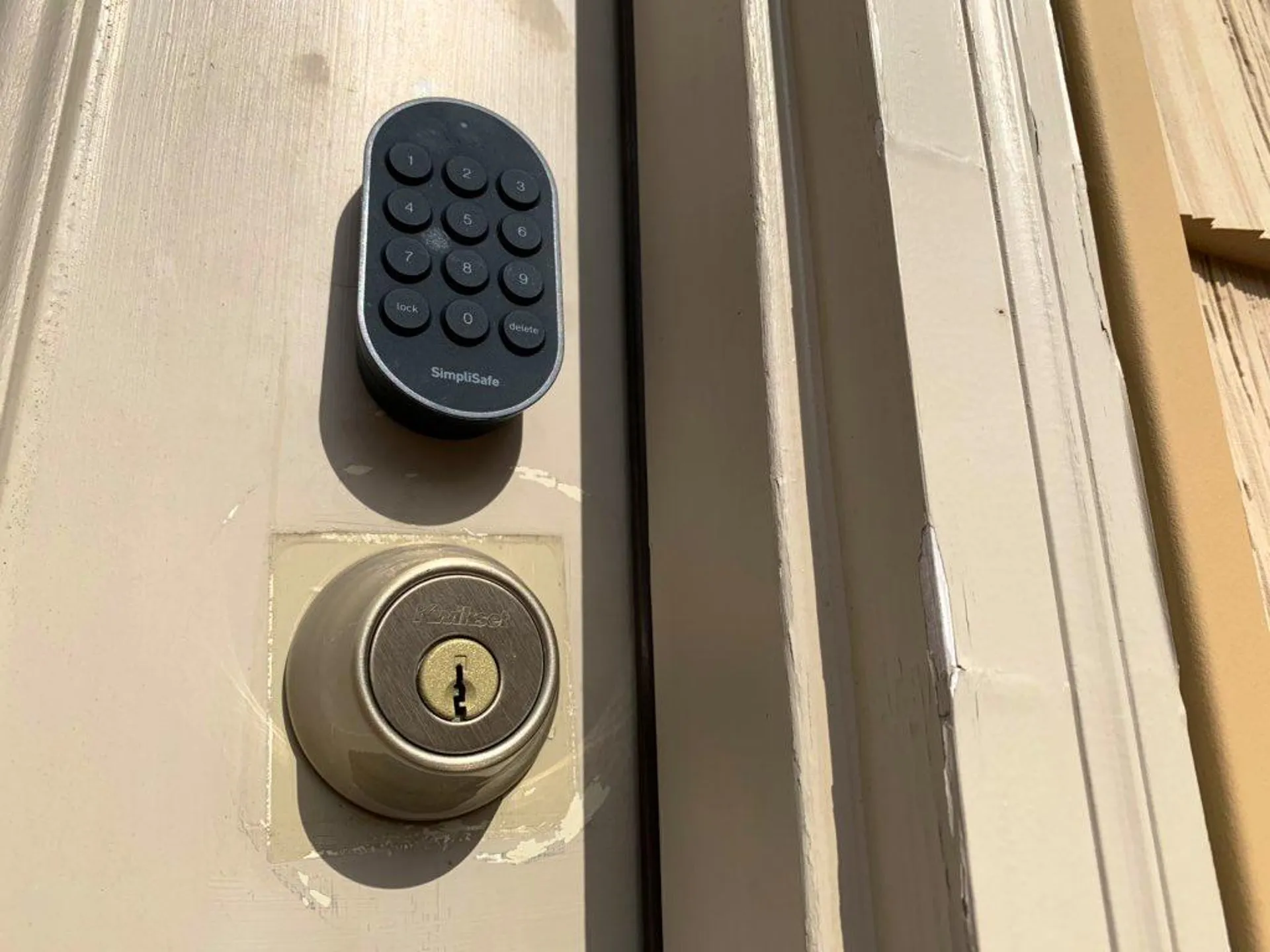 simplisafe smart lock keypad